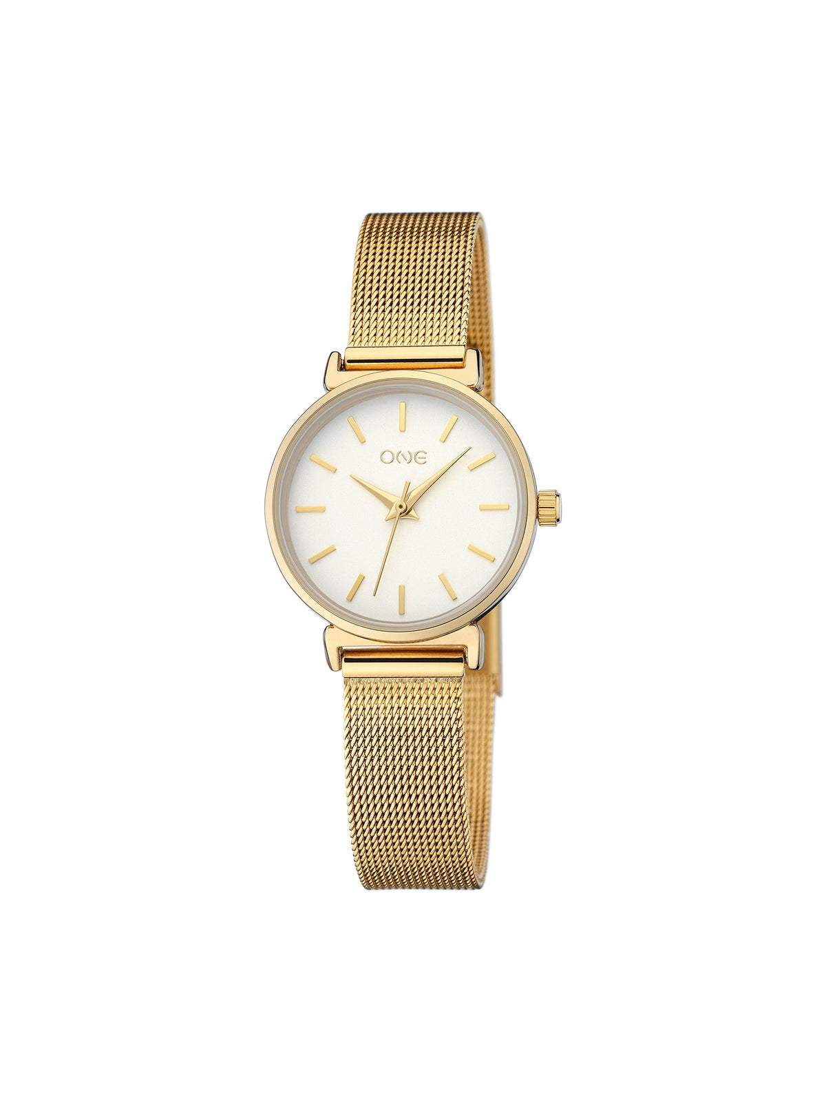 ONE Daily Round Gold Watch