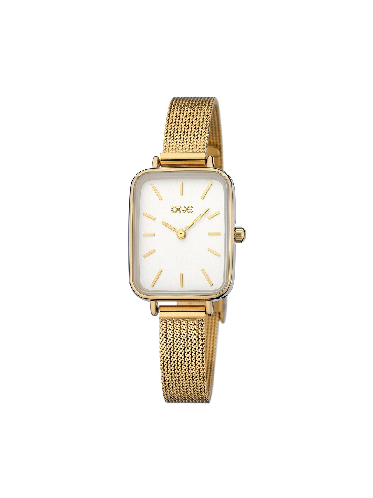 ONE Daily Form Gold Watch