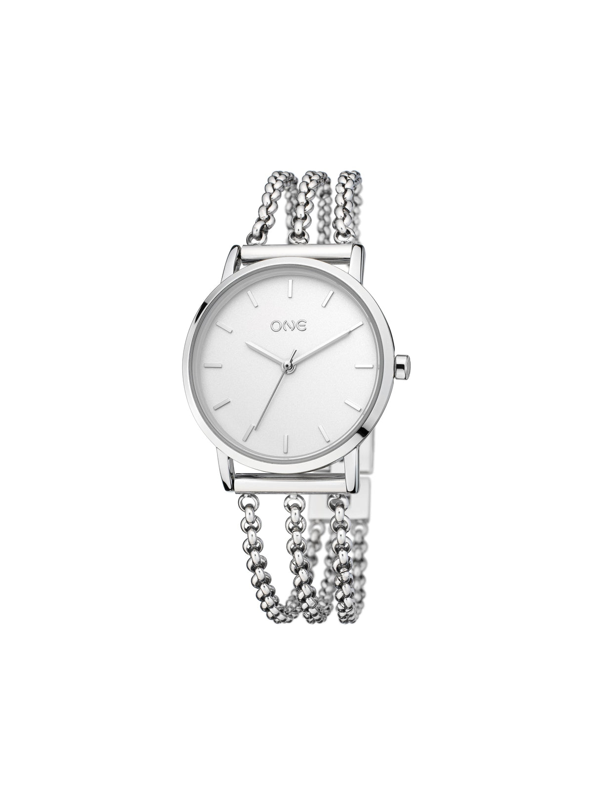One Capri Silver Watch