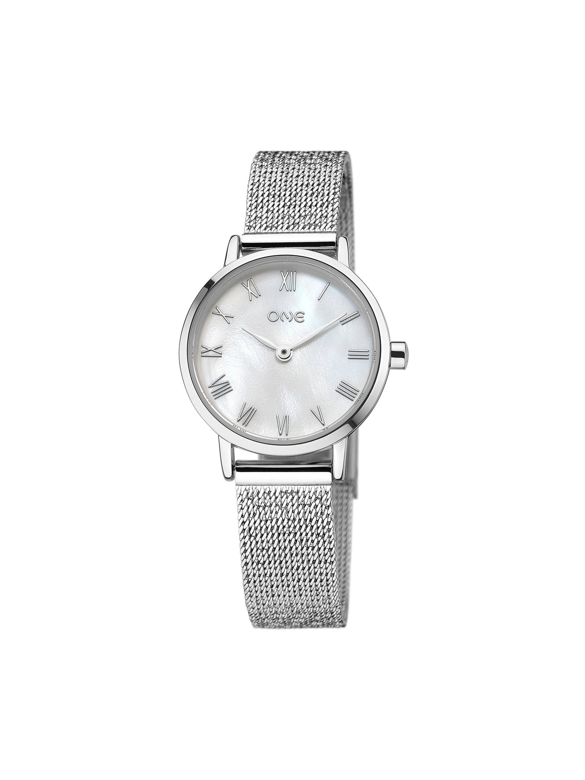 One Aura Silver Watch