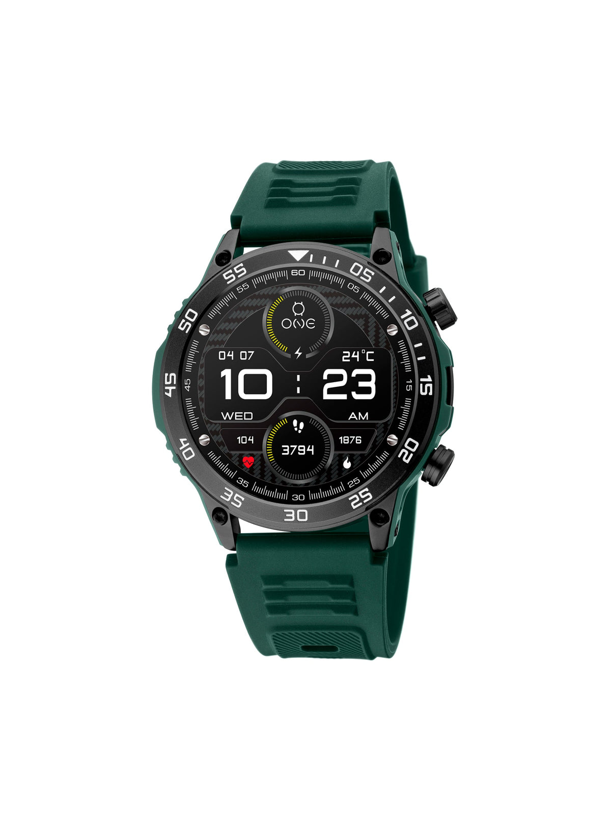 One Men SportyCall Green Smartwatch