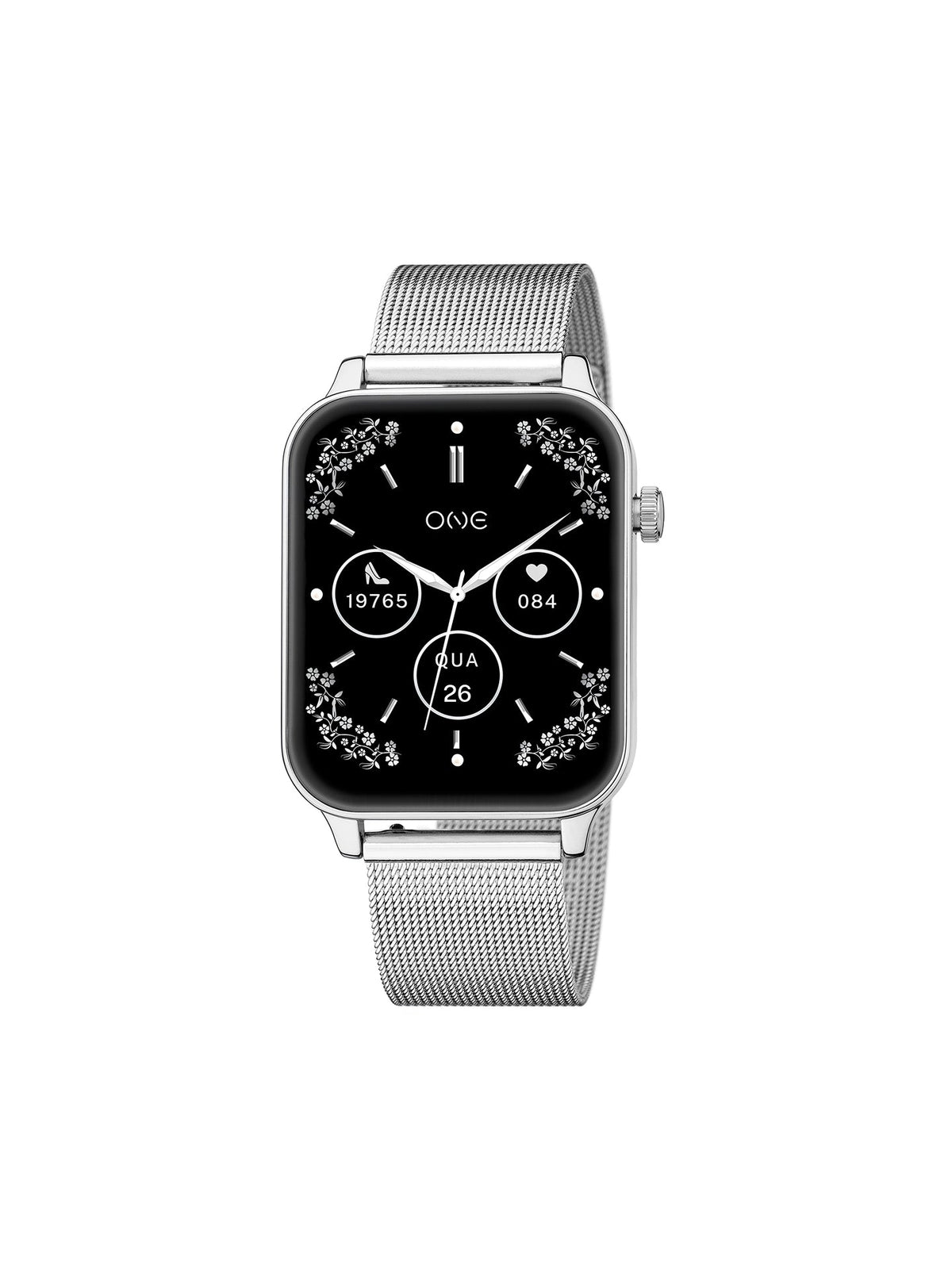 One Frame Silver Smartwatch
