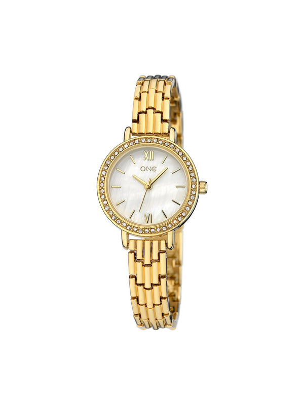 One Obsession Gold Watch