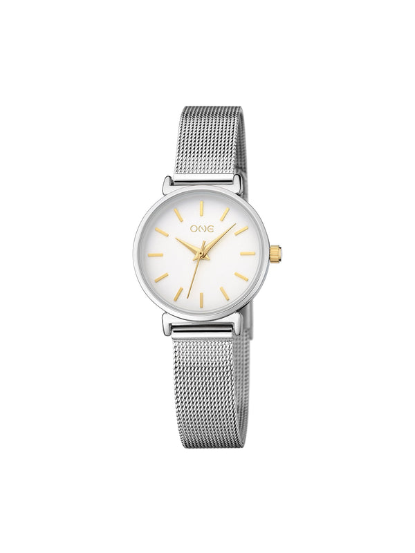 ONE Daily Round Bicolor Watch