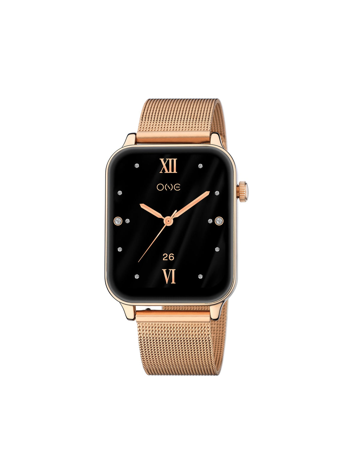 One Frame Rose Gold Smartwatch