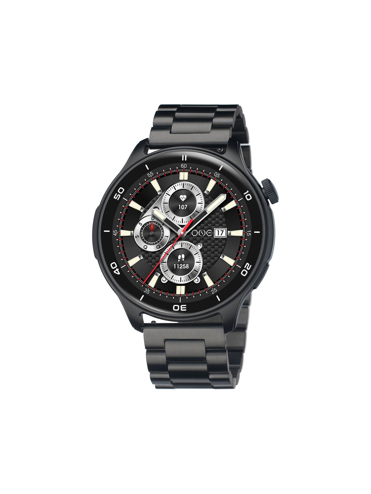 One Men Explorer GPS Black Smartwatch